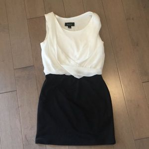 Black and white girl's Ally B party dress